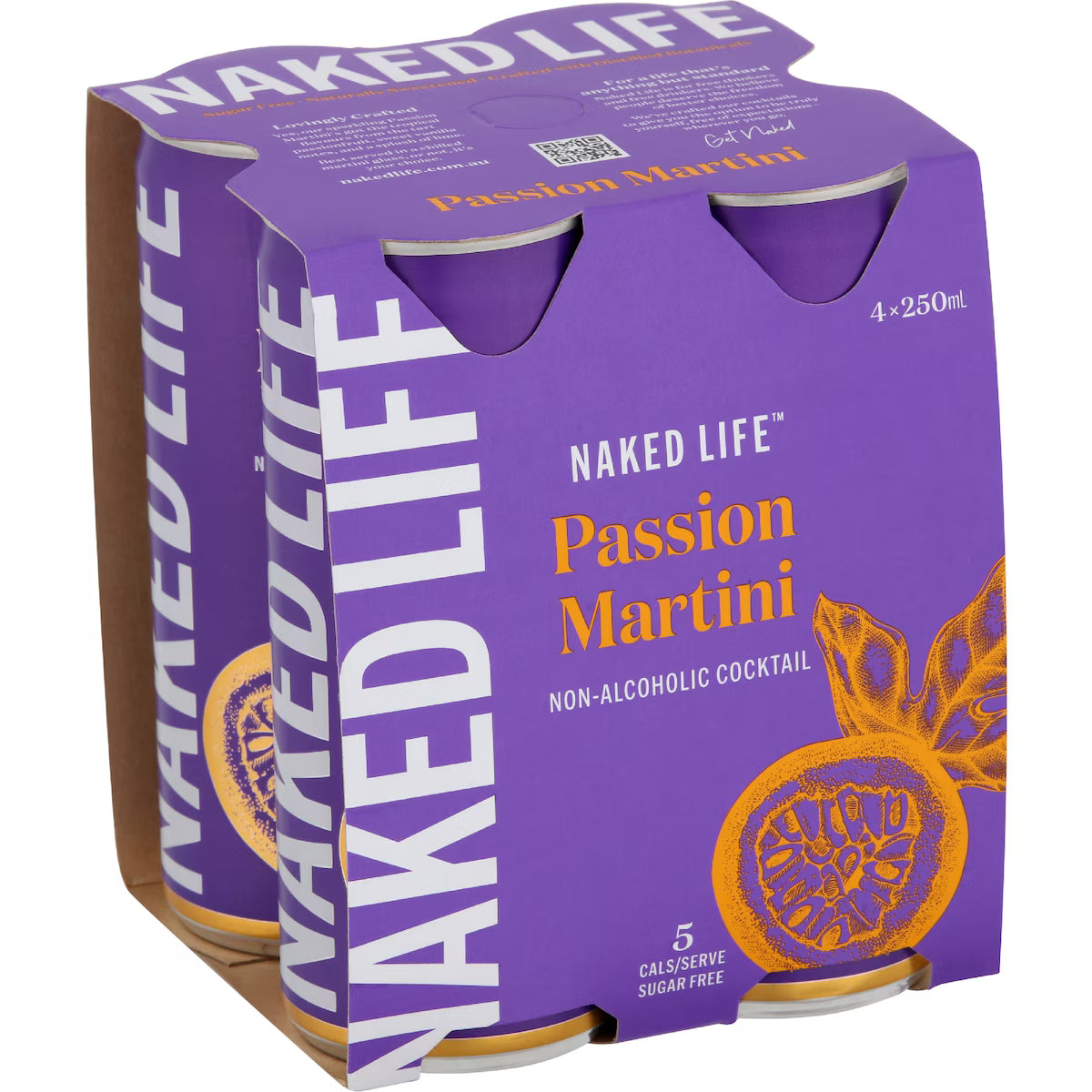 Naked Life Non-Alcoholic Passionfruit Martini, image 4