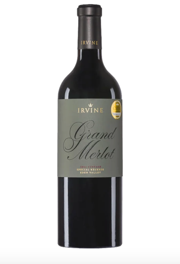 Irvine Grand Merlot, 750mL