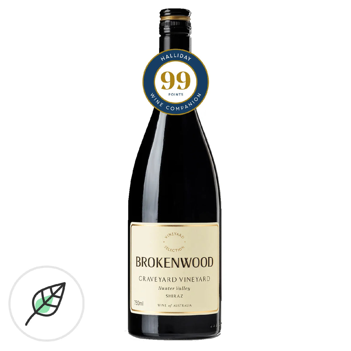 Brokenwood Graveyard Shiraz 750ml bottle
