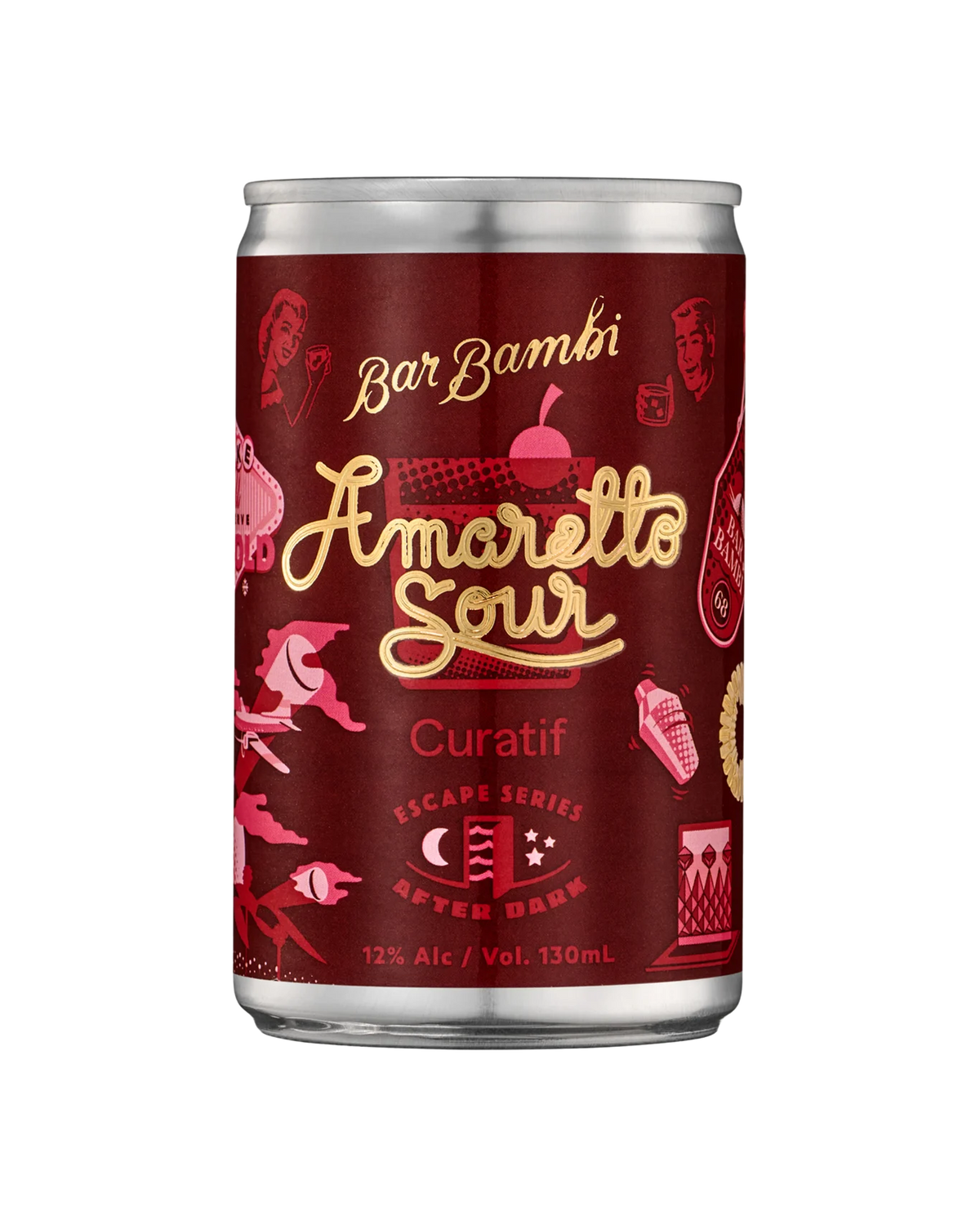 Curatif Bitter Bianco Amaretto Sour, 130mL