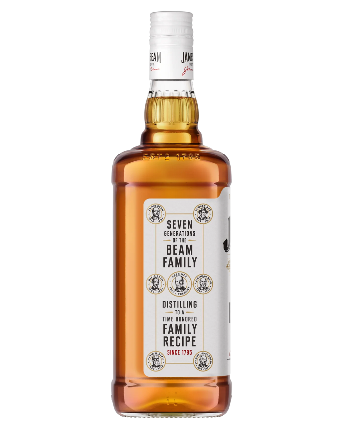 Jim Beam White Label Kentucky Straight Bourbon 1 Ltr, image 2