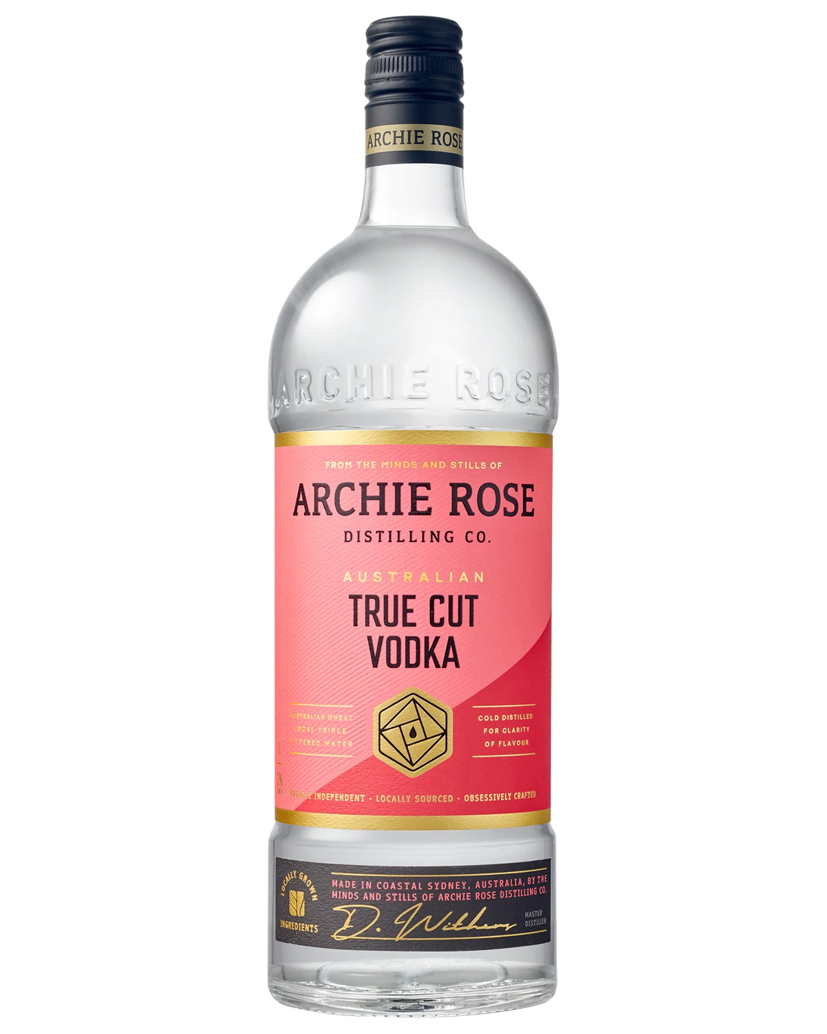 Archie Rose TrueCut Vodka, 700mL