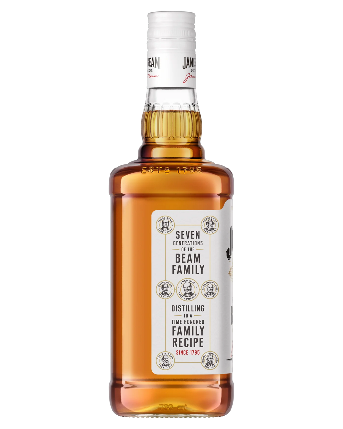 Jim Beam White Label Kentucky Straight Bourbon 700 ml, image 2