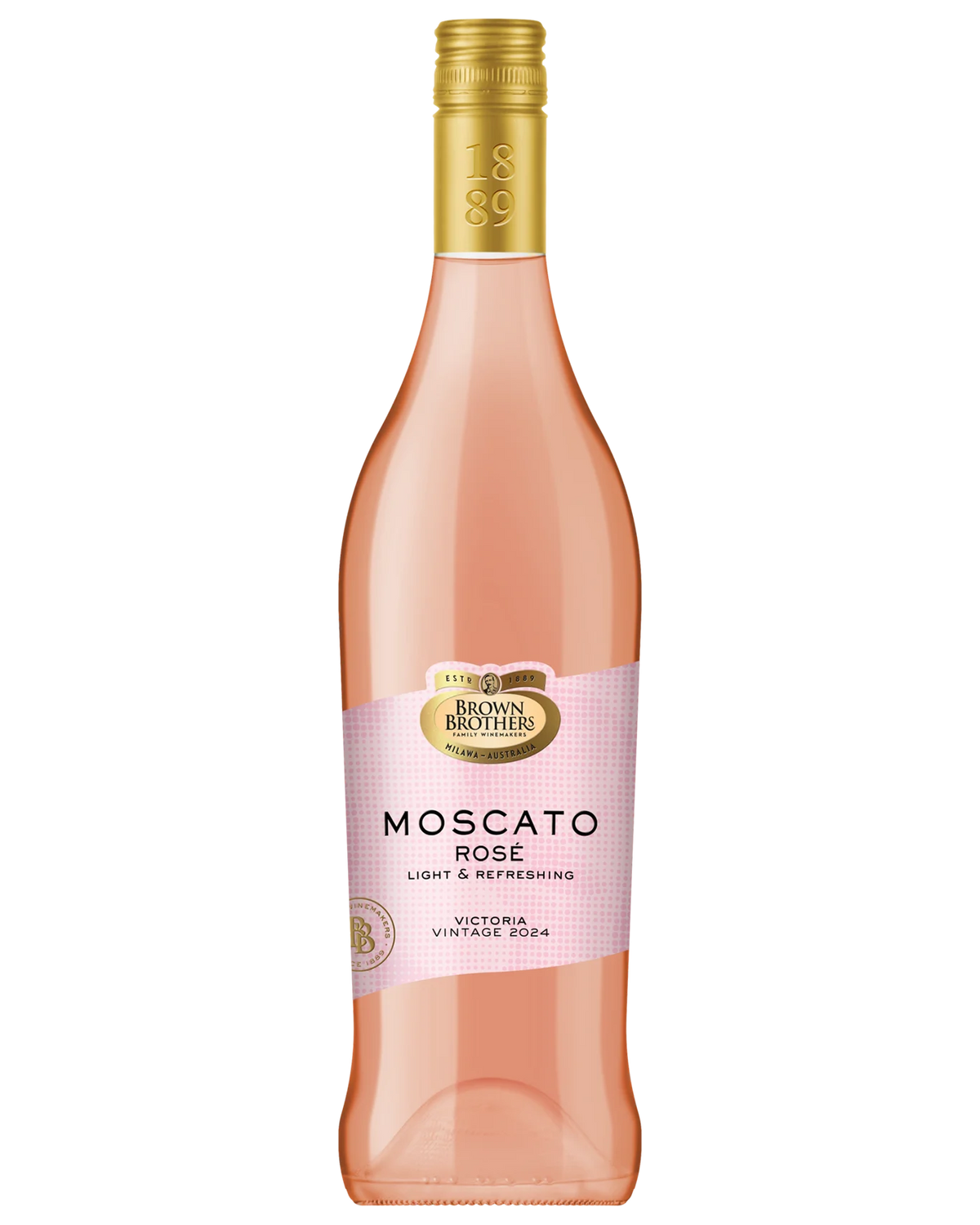Brown Brothers Moscato Rose, 750mL