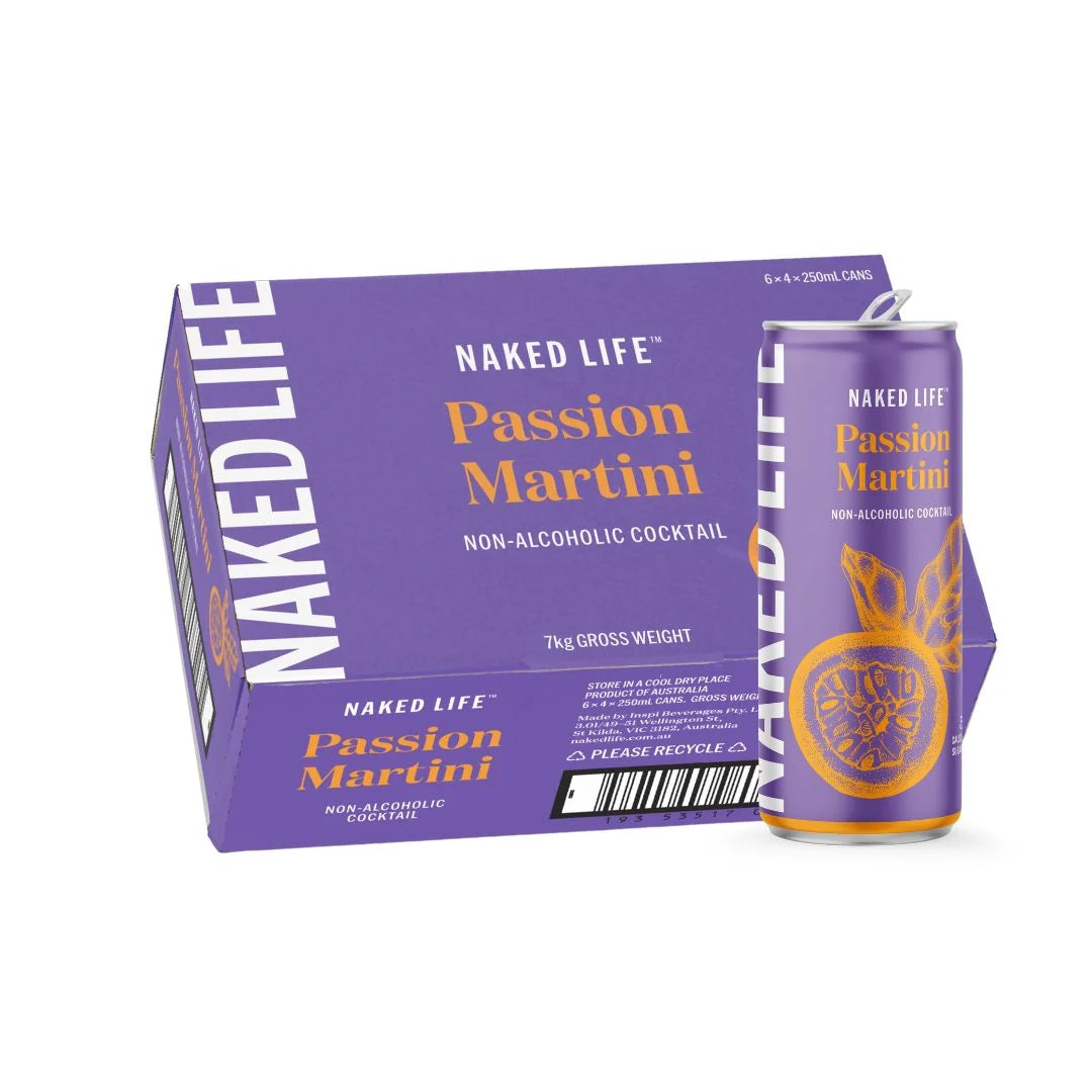Naked Life Non-Alcoholic Passionfruit Martini, image 3