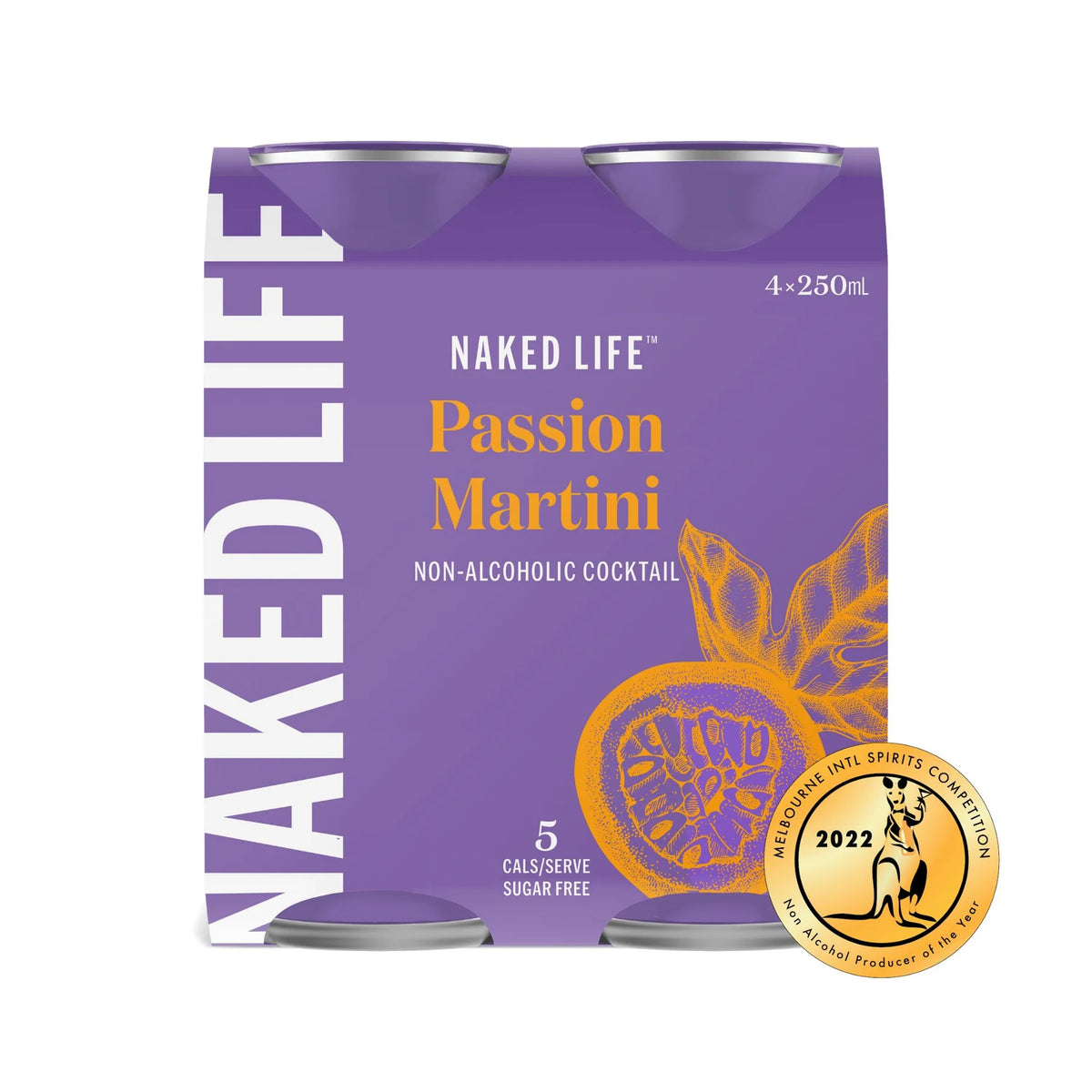 Naked Life Non-Alcoholic Passionfruit Martini, image 2
