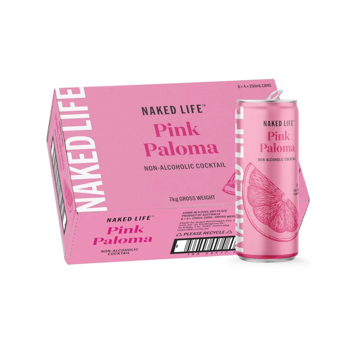 Naked Life Non-Alcoholic Pink Paloma, image 2