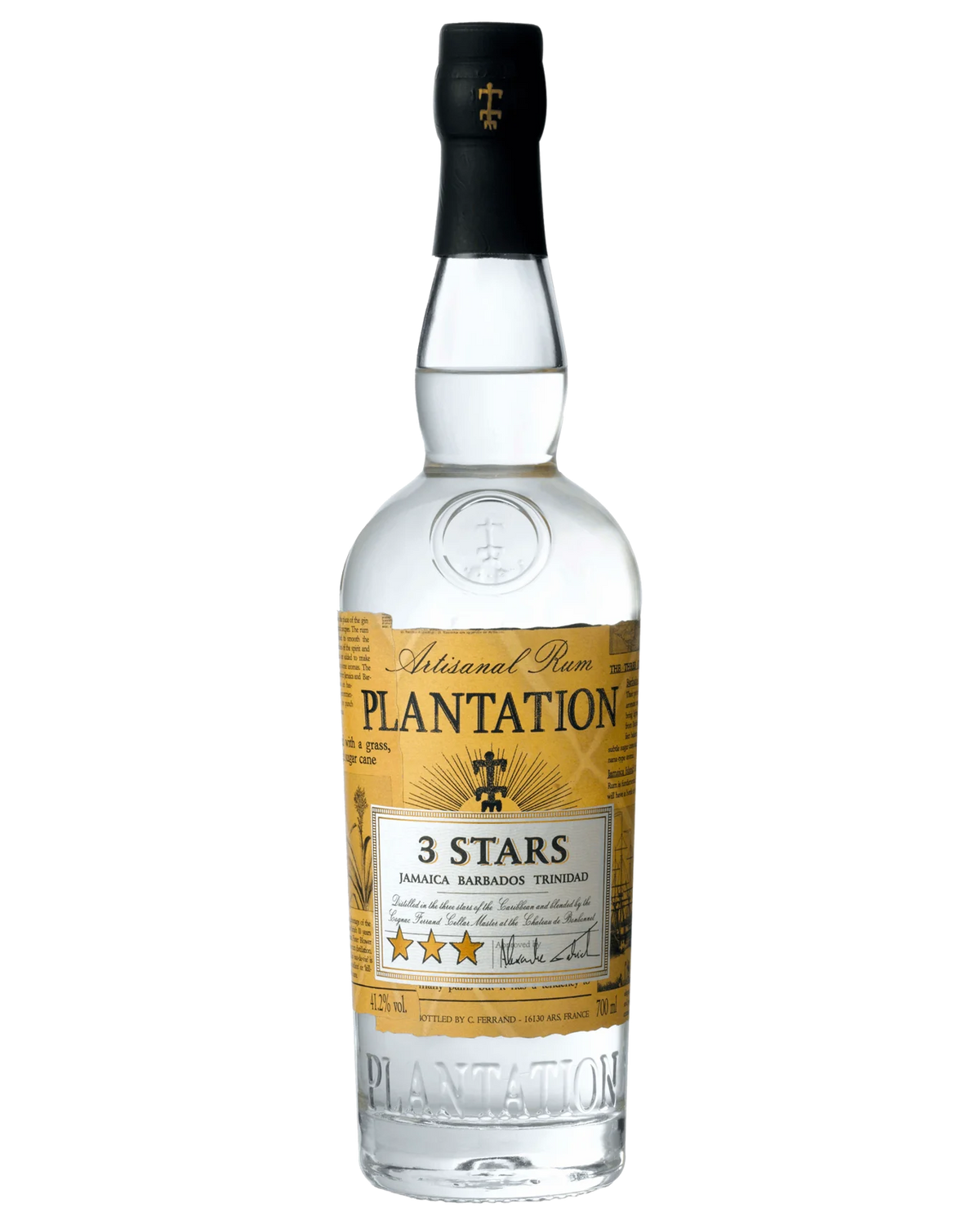 Plantation 3 Stars White Rum, 700mL