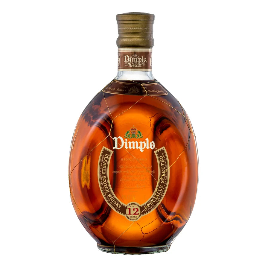 Dimple 12 Year Old Blended Scotch Whisky, 700mL