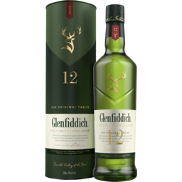 Glenfiddich 12 Year Old Single Malt Whisky