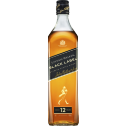 Johnnie Walker Black Label 12 Year Old, 700mL