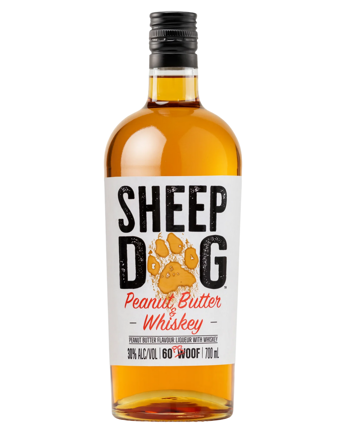 Sheep Dog Peanut Butter Whiskey 700ml bottle