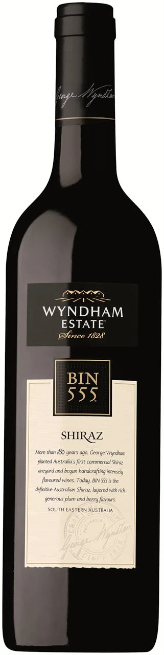 Wyndham Estate BIN 555 Shiraz, 750mL